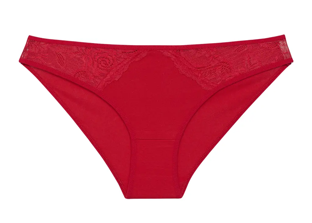 Ženske Gaćice Klasični Model Čipka
