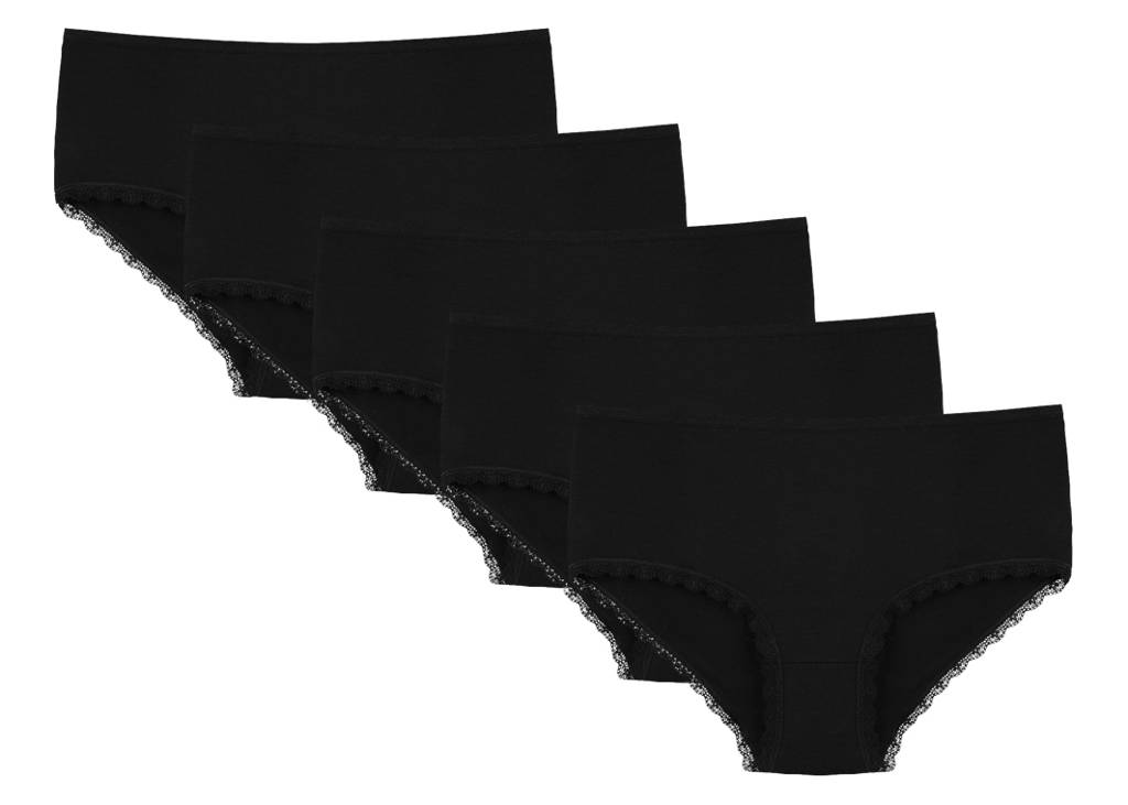 Ženske Gaćice Duboki Model Viskoza Cipka